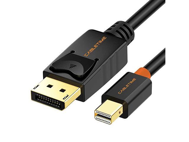 Mini DisplayPort to DisplayPort Cable Mini DP to DP Cord Support Video and AudioThunderbolt Compatible for Surface Pro 5 Pro 4 Pro 3 MacBook