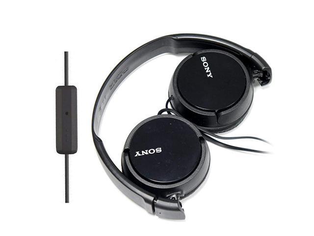 Over Ear Best Stereo Extra Bass Portable Headphones Headset for Apple iPhone iPodSamsung Galaxy mp3 Player 35mm Jack Plug Cell Phone with Mic Dark