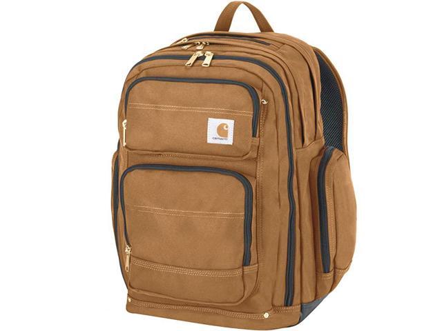 Legacy Deluxe Work Backpack with 17Inch Laptop Compartment Brown