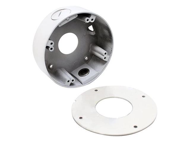 Camera Back Junction Base Box for Any Type of Cameras Universal Use for Dome or Bullet Cameras That Base Diameter is Smaller Than 472 Hide Cable