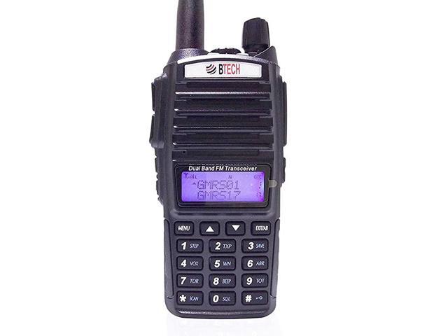 GMRS-V1 GMRS Two-Way Radio GMRS Repeater Capable with Dual Band Scanning Receiver (136-17499mhz (VHF) 400-52099mhz (UHF))