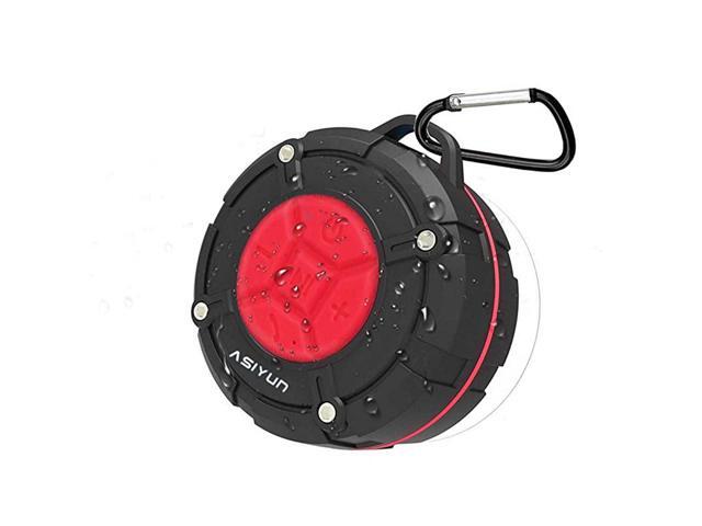 Shower Radios Waterproof Speaker with Louder HD Sound 4H Playtime Portable Wireless Speaker with Suction Cup Built in Mic for Bathroom Pool Beach