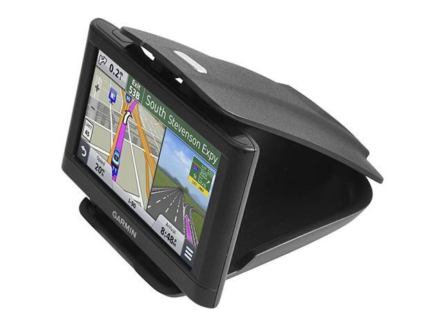 Dash Mount Matte Black Dock for Garmin Nuvi Drive Dezl Drivesmart Tomtom Magellan Roadmate Rand McNally Navman Cell Phone Car Adhesive NonSlip