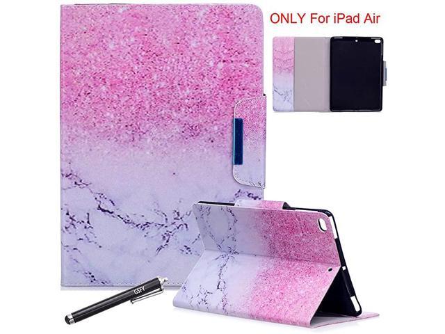 iPad Air case iPad Air 2 case PU Leather Magnetic Closure Flip Stand Case with Credit Card Pocket Auto SleepWake for Apple iPad Air iPad Air 2