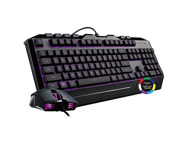 Devastator 3 Gaming Keyboard Mouse Combo 7 Color Mode LED Backlit Media Keys 4 DPI Settings ModelSGB3000KKMF1US