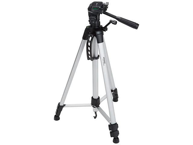 Basics Lightweight Portable Adjustable Camera Tripod with Bag 60Inch Pack of 2