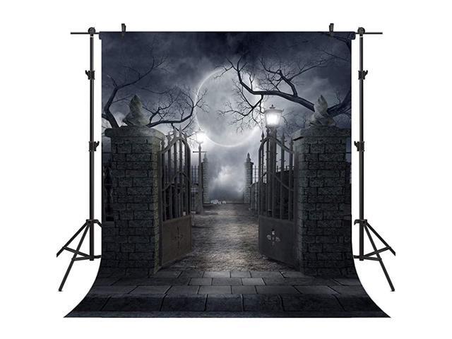 8X8FT Halloween Theme Pictorial Cloth Seamless Customized Photography Backdrop Background Studio Prop TP17B