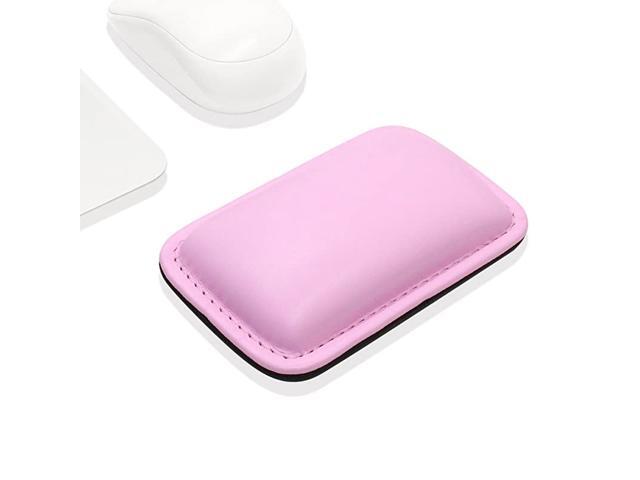 Cute Mouse Wrist Rest Waterproof PU Leather Wrist Support Pad Cushion for Home Office Gaming Wrist Pain Relief AntiSkid Base Easy to Clean 51x33