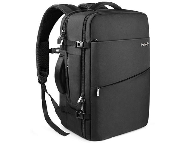 Travel CarryOn Luggage Backpack 30L Flight Approved Business AntiTheft Weekender Rucksack Bag Fit 156 Laptop for Men and Women Black