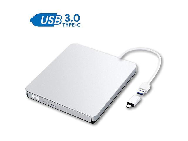 CD DVD Drive USB 30 Portable CD DVD +RW Burner Slim DVDCD Writer Player High Speed Data Transfer Optical Drive for MacBook Air MacBook Pro Mac OS