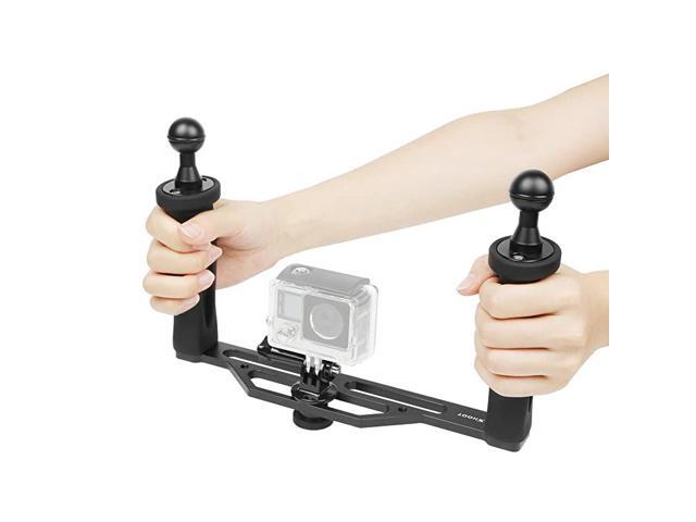 Aluminium Alloy Underwater Video Light Stabilizer Tray for GoPro OSMO and Any Other Camera with 14 inch Screw Hole