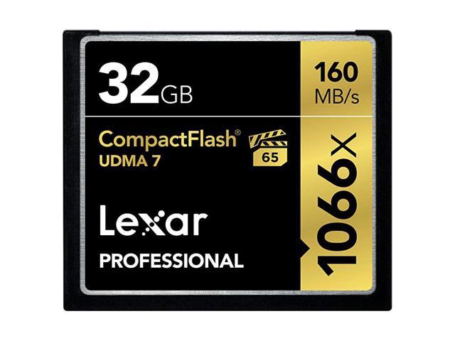 Professional 1066x 32GB VPG65 CompactFlash card LCF32GCRBNA1066