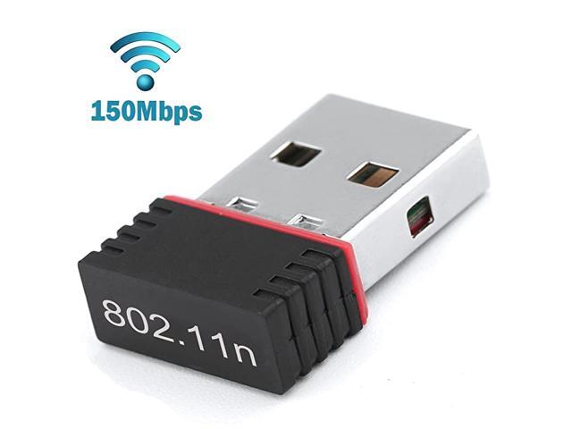 150Mbps USB WiFi Adapter Wireless Network Card Adapter WiFi Dongle for Desktop Laptop PC Windows 10 8 7 MAC OS Raspberry Pi Pi2
