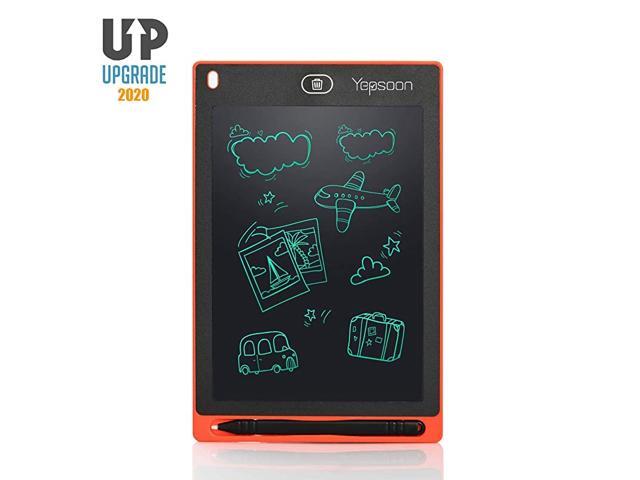 LCD Writing Tablet 85 inch Electronic Writing Drawing Doodle BoardFull Erase ModeLock Screen Function Portable Reusable Magnetic NotepadGift for