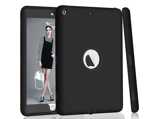 iPad 5th6th Generation Case iPad 97 20182017 Case HighImpact Shock Absorbent Dual Layer Silicone+Hard PC Bumper Protective Case for iPad