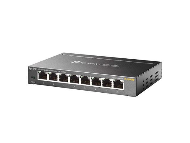 8 Port Gigabit Switch Easy Smart Managed Plug Play Limited Lifetime Protection DesktopWallMount Sturdy Metal w Shielded Ports Support