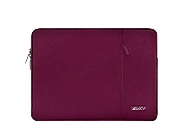 Laptop Sleeve Bag Compatible with 13133 inch MacBook Pro MacBook Air Notebook Computer Water Repellent Polyester Vertical Protective Case with