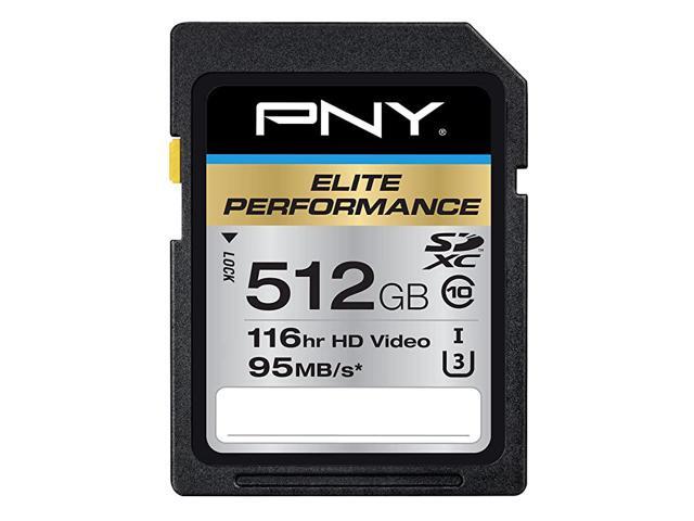 512GB Elite Performance Class 10 U3 SDXC Flash Memory Card