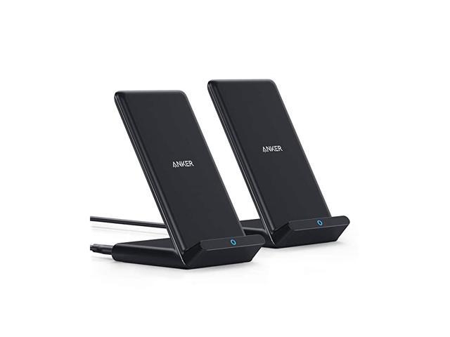 Wireless Charger 2Pack PowerWave Stand Upgraded QiCertified Fast Charging iPhone SE 11 11 Pro 11 Pro Max Xs Max XR XS X Galaxy S20 S10 S9 S8 Note