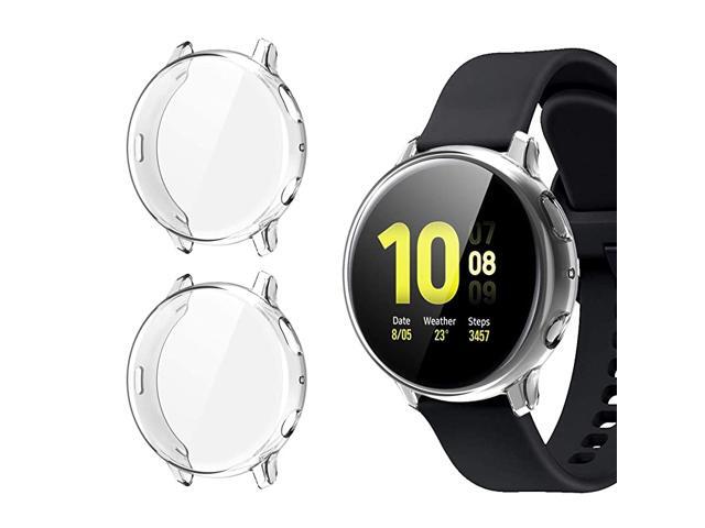 Pack Screen Protector Case for Samsung Galaxy Active 44mm AllAround TPU AntiScratch Flexible Case Soft Protective Bumper Cover for Samsung Galaxy