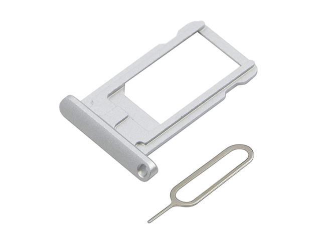 SIM Card Tray Slot Replacement Compatible with iPad 5 2017 AirMini 12 3 79 inch White incl Sim Pin