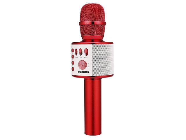 Bluetooth Karaoke Wireless Microphone3in1 Portable Handheld Karaoke Mic Speaker Machine Christmas Birthday Home Party for AndroidiPhonePC or All