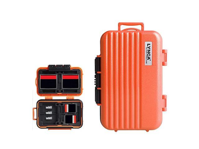 Memory Card Case Holder Memory Card Hard Protector Case Professional WaterResistant AntiShock Compact Camera Card Hard Storage Box for 8 SD Cards 4
