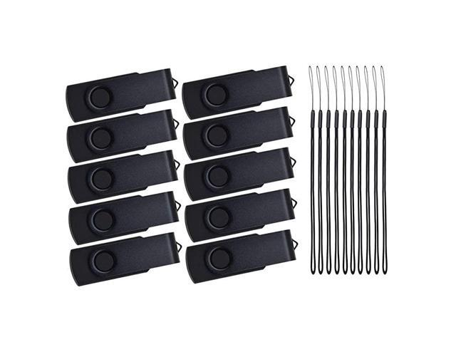 1GB USB Flash Drive 10 Pack USB 20 Thumb Drives Bulk Metal USB 20 Memory Sticks Fold Data Storage Swivel USB Drive 1 GB Pendrive Metal Jump Drive