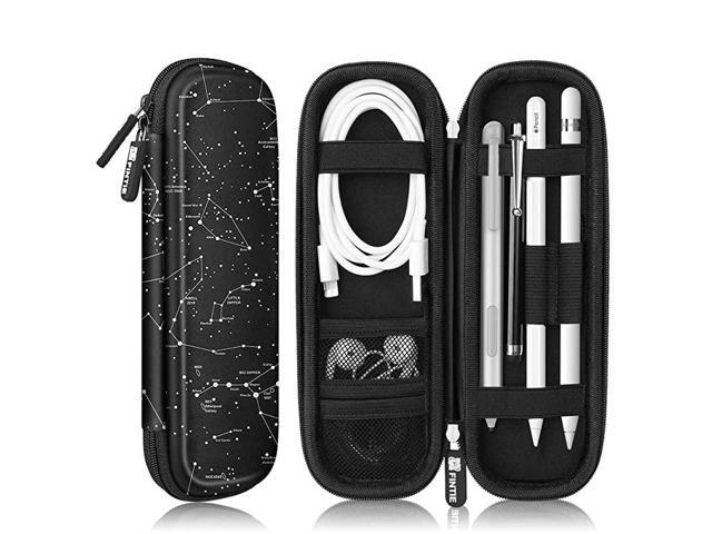 Holder Case for Apple Pencil 1st 2nd Gen PU Leather Carrying Bag Sleeve for iPad Pro iPad 2020 Pencil Apple Pen Accessories USB Cable Earphone