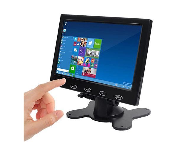 7 Inch Ultra Thin 169 HD 800x480 TFT LCD Color Display Headrest Monitor Touch Button Monitor Screen Support AV HDMI VGA Video Input