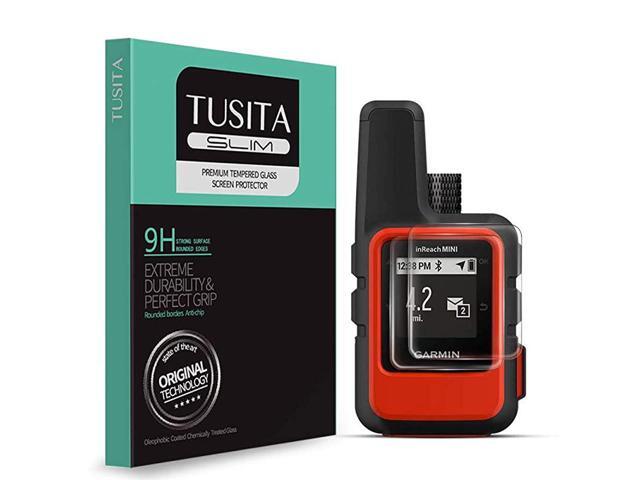 2PACK Tempered Glass Screen Protector Bundle Compatible with Garmin inReach Mini HD Clarity Protective Film Handheld Satellite Communicator