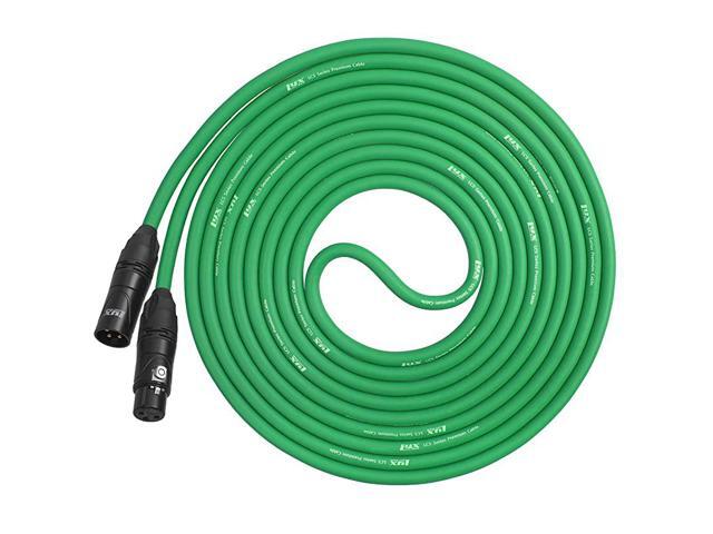 10 Feet XLR Microphone Cable Balanced Male to Female 3 Pin Mic Cord for Powered Speakers Audio Interface Professional Pro Audio Performance and