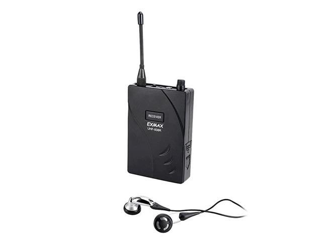 UHF938R Receiver for UHF938 Professional UHF Wireless Tour Guide System Transmitter Simultaneous Interpretation Equipment Tour Guiding Teaching
