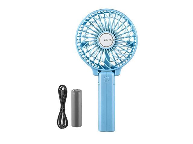Handheld Fan 3350mAh Battery Fan 2020 Upgraded Portable Fan with Unique One Touch Power Off USB Desk Fan 317 Hours 4 Speeds Strong Winds Personal