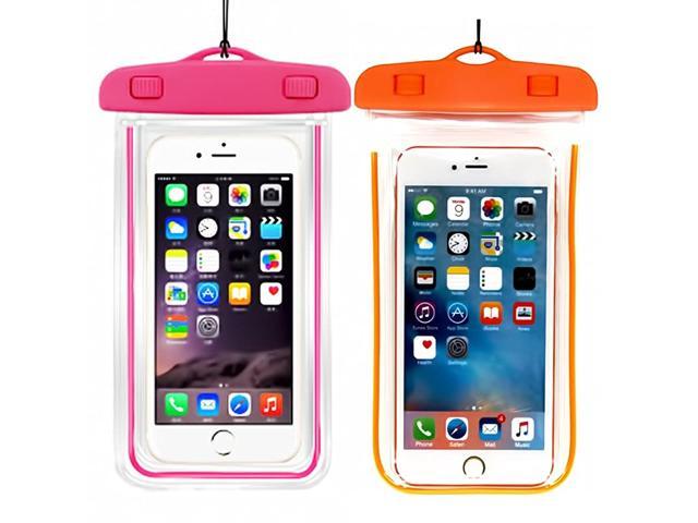 Universal Waterproof Case Cellphone Dry Bag Pouch Compatible with iPhone 7 6s 6 Plus SE 5s 5c 5 Galaxy s8 s7 s6 Edge Note 5 4LG G6 G5HTC 10Sony