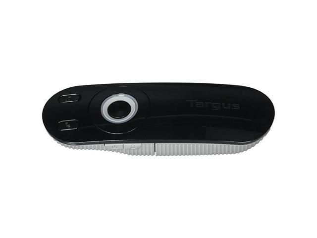 Laser Presentation Remote with KeyLock 24GHz Wireless USB Range up to 50 Feet AMP13US Black with Gray