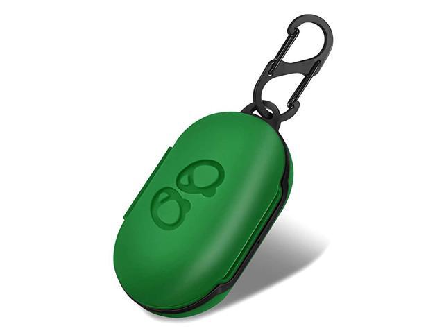Galaxy Buds Case Protective Silicone Cover for Galaxy Buds Plus Case with Carabiner Keychain Samsung Galaxy Earbuds Accessory Green 9 Color Options
