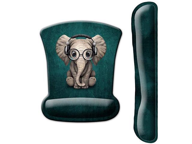 Keyboard Wrist Rest Pad and Mouse Wrist Rest Support Comfort Wrist Rest Pad with NonSlip Rubber Base Memory Foam Support for Working Gaming Fatigue