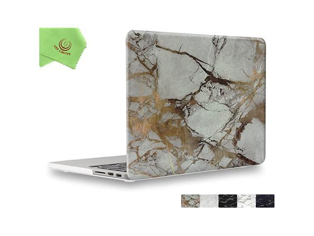 Marble Pattern Smooth Matte Hard Shell Case for Late 2012Early 2015 Version MacBook Pro 13 inch with Retina Display No CDROMNo USBC Models