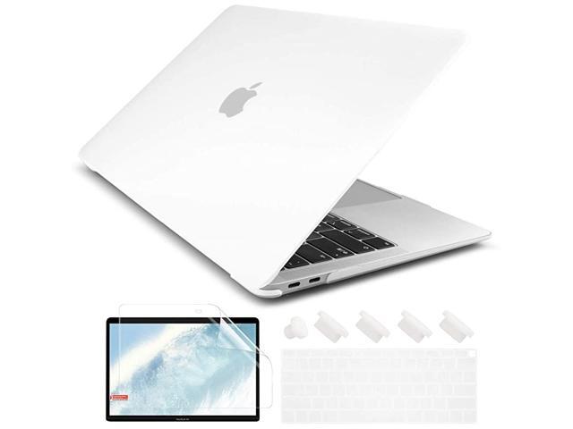 New MacBook Air 13 inch Case 2020 2019 2018 Release Model A2179A1932 Rubberized Frosted Matte See Through Hard Case Cover for MacBook Air 133 inch