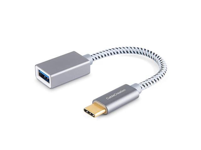 USB C to USB Adapter 05 Feet USBC to USBA 30 Female Adapter OTG onThego Cable Compatible with New MacBook Pro Dell XPS 1315 Galaxy S20S10S9S8 etc