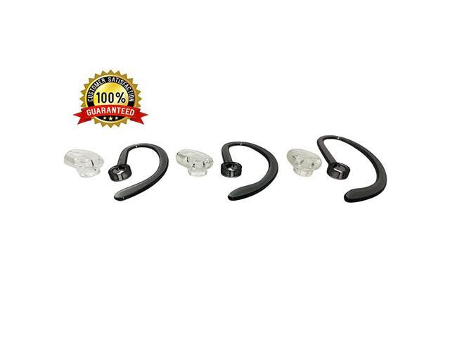 CS540 Ear Tips Replacement Earbuds Ear Buds Headset Parts Spare Kit Ear Loops Compatible with Plantronics CS540 WH500 W440 Savi W740 Includes 3