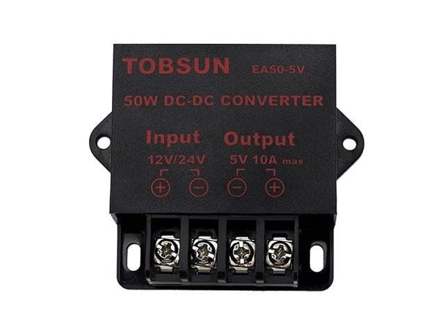 DC 12V 24V to DC 5V 10A 5V 5A12V 5A 10A Power Converter Power Adapter 1224V to 5V 10A 1224V to 5V 10A Converter