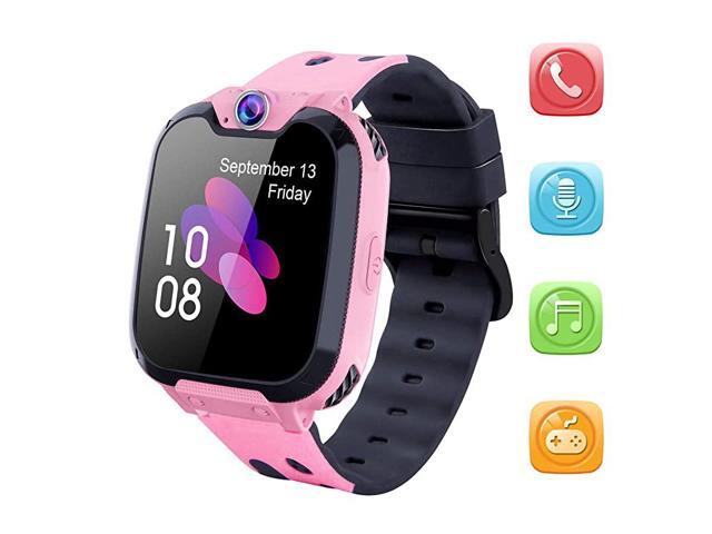 Smart Watch for Boys Girls HD Touch Screen Sports Smartwatch Phone with Call Camera Games Recorder Alarm Music Player for Children Teen Students