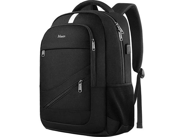 College Laptop BackpackDurable School Bookbags for Men Women with USB Charging Port Business Travel Anti Theft RFID Water Resistant Backpack Fits