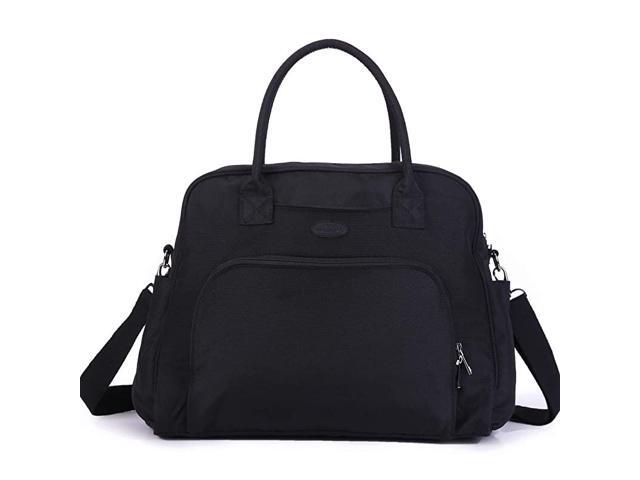 Drew Carry On Weekender Overnight Travel Shoulder Bag for 156 Inch Laptop Computers for Women Black V2