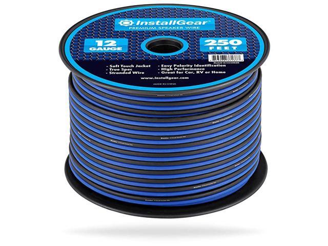 12 Gauge Speaker Wire 250feet BlueBlack