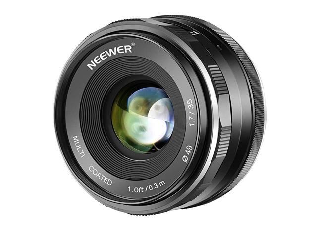 35mm F17 APSC Prime Manual Focus Lens Compatible with Canon EFM EOSM Mount Mirrorless Cameras EOS M M2 M3 M5 M6 M10 M50 M100 etc