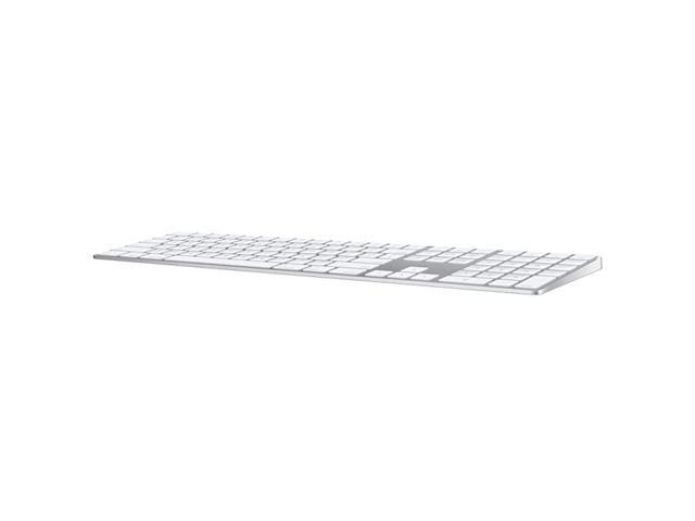 Magic Keyboard with Numeric Keypad Wireless Rechargable Arabic Silver