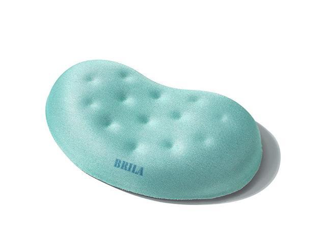 Ergonomic Memory Foam Mouse Wrist Rest Support Pad Cushion for Computer Laptop Office Work PC Gaming Massage Holes Design Wrist Pain Relief